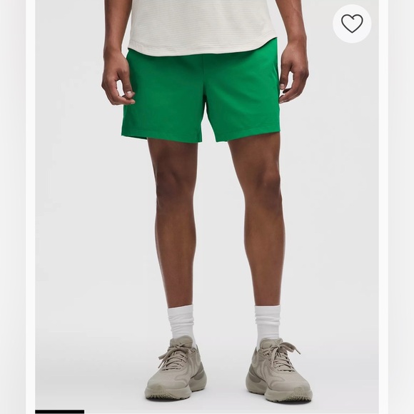 Lululemon Mens Zeroed In Linerless Short 5" in Raceway Green - Picture 1 of 11